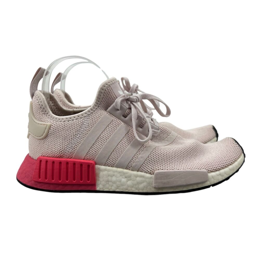 Adidas Youth 6.5 NMD R1 Shoes Orchid Tint Runner Breathable Mesh Sneaker EG3219‎